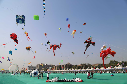 Kite Festival Ahmedabad 
